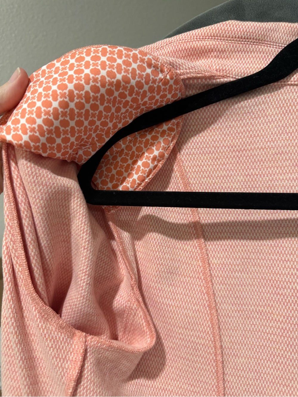 CAbi Peach-Pink Textured Collar Jacket - Picture 10 of 16